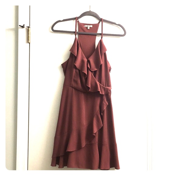 Mauve Ruffle Dress - Picture 1 of 1